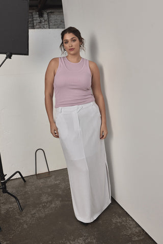 Mia Layered Tank - Orchid
