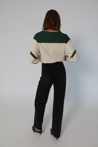 Asha LS Tee - Chalk Mutli