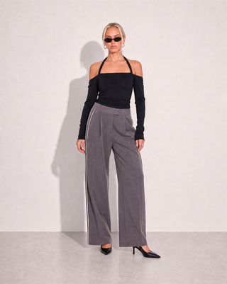 Maia Tailored Pant - Iron