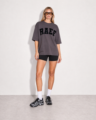 Ella Boyfriend Tee - Smoke