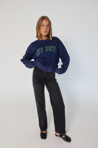 Maci Relaxed Sweater - Classic Blue