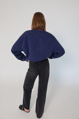 Maci Relaxed Sweater - Classic Blue